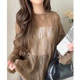 ゆるっと抜け感漂う！透かし編みケーブルオーバーサイズニット（長袖） | Classical Elf  | 詳細画像18 