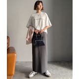 スリット位置自由自在。マルチWAYニットナロースカート（ロング丈） | Classical Elf  | 詳細画像14 