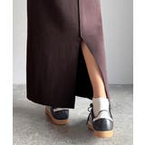 スリット位置自由自在。マルチWAYニットナロースカート（ロング丈） | Classical Elf  | 詳細画像33 