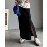 スリット位置自由自在。マルチWAYニットナロースカート（ロング丈） | Classical Elf  | 詳細画像5 