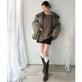 後ろ姿まで抜け感UP♪ケーブル編みバックデザイン×ルース片畦ビッグラグランニット… | Classical Elf | 詳細画像27