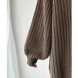 後ろ姿まで抜け感UP♪ケーブル編みバックデザイン×ルース片畦ビッグラグランニット… | Classical Elf | 詳細画像42