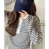 もっちり柔らかな風合い。ミニケーブル編みヘンリーネックニット（長袖） | Classical Elf  | 詳細画像11 