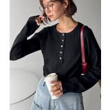 もっちり柔らかな風合い。ミニケーブル編みヘンリーネックニット（長袖） | Classical Elf  | 詳細画像16 