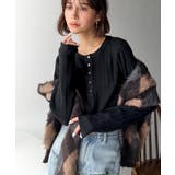 もっちり柔らかな風合い。ミニケーブル編みヘンリーネックニット（長袖） | Classical Elf  | 詳細画像19 