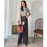 シンプルな心地よさ。半袖ヘンリーミニケーブルニット(半袖) | Classical Elf | 詳細画像13