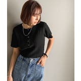 シンプルな心地よさ。半袖ヘンリーミニケーブルニット(半袖) | Classical Elf | 詳細画像21