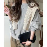 袖に遊び心を忍ばせたラク可愛い一枚♪袖ネコ刺繍裏起毛PO | Classical Elf | 詳細画像4