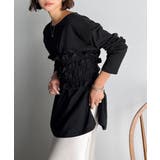 甘すぎない大人なフェミニン◎フリルビスチェベルトセットカットソートップス | Classical Elf | 詳細画像17