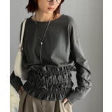 甘すぎない大人なフェミニン◎フリルビスチェベルトセットカットソートップス | Classical Elf | 詳細画像31