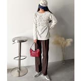 甘すぎない大人なフェミニン◎フリルビスチェベルトセットカットソートップス（長袖） | Classical Elf  | 詳細画像49 