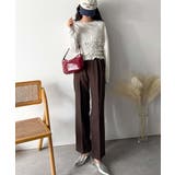 甘すぎない大人なフェミニン◎フリルビスチェベルトセットカットソートップス（長袖） | Classical Elf  | 詳細画像51 