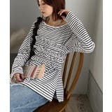 甘すぎない大人なフェミニン◎フリルビスチェベルトセットカットソートップス | Classical Elf | 詳細画像1