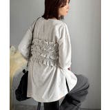 甘すぎない大人なフェミニン◎フリルビスチェベルトセットカットソートップス（長袖） | Classical Elf  | 詳細画像56 