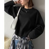 ゆったりなのに上品でキチンと見え。ミラノリブ袖先ゴールドボタンプルオーバー | Classical Elf  | 詳細画像21 