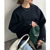 ゆったりなのに上品でキチンと見え。ミラノリブ袖先ゴールドボタンプルオーバー | Classical Elf  | 詳細画像42 