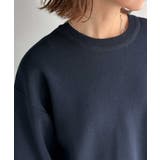 ゆったりなのに上品でキチンと見え。ミラノリブ袖先ゴールドボタンプルオーバー | Classical Elf  | 詳細画像52 