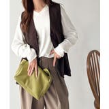 デコルテ美人。着映えVネックシンプルリブニット(長袖) | Classical Elf | 詳細画像15