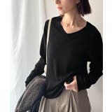 デコルテ美人。着映えVネックシンプルリブニット(長袖) | Classical Elf | 詳細画像21