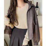 デコルテ美人。着映えVネックシンプルリブニット(長袖) | Classical Elf | 詳細画像57