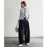 たっぽりシルエットに一目ぼれ。。3タックコクーンシルエットダンボール素材ワイドパ… | Classical Elf  | 詳細画像13 