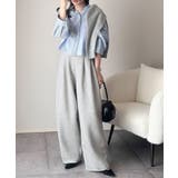 たっぽりシルエットに一目ぼれ。。3タックコクーンシルエットダンボール素材ワイドパ… | Classical Elf  | 詳細画像18 