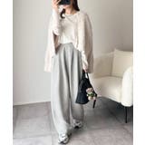 たっぽりシルエットに一目ぼれ。。3タックコクーンシルエットダンボール素材ワイドパ… | Classical Elf  | 詳細画像23 