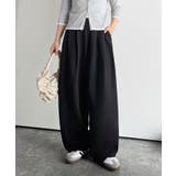 たっぽりシルエットに一目ぼれ。。3タックコクーンシルエットダンボール素材ワイドパ… | Classical Elf  | 詳細画像3 