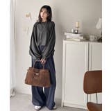 シルエットで差が付く、綺麗めスタイルの完成形◎袖先ボタンボリュームスリーブトップ… | Classical Elf  | 詳細画像22 