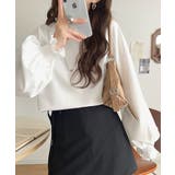 シーズンを彩るニュアンスカラー。キャンディスリーブカットジョーゼットブラウス | Classical Elf | 詳細画像8