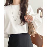 シーズンを彩るニュアンスカラー。キャンディスリーブカットジョーゼットブラウス | Classical Elf | 詳細画像9