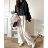 シーズンを彩るニュアンスカラー。キャンディスリーブカットジョーゼットブラウス | Classical Elf | 詳細画像15