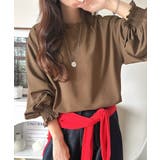 シーズンを彩るニュアンスカラー。キャンディスリーブカットジョーゼットブラウス | Classical Elf | 詳細画像20