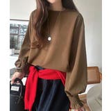 シーズンを彩るニュアンスカラー。キャンディスリーブカットジョーゼットブラウス | Classical Elf | 詳細画像21