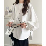 シーズンを彩るニュアンスカラー。キャンディスリーブカットジョーゼットブラウス | Classical Elf | 詳細画像5