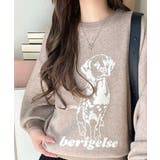 着心地抜群!大人かわいいスタイルに♪ダブルジャガード配色ダルメシアン柄ニット | Classical Elf | 詳細画像27