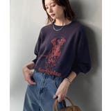 着心地抜群!大人かわいいスタイルに♪ダブルジャガード配色ダルメシアン柄ニット | Classical Elf | 詳細画像36