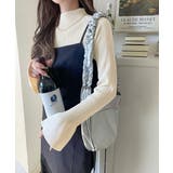 袖にキュン♪大人女子の旬顔トップス。ランダムリブ袖フレアモックネックプルオーバー… | Classical Elf  | 詳細画像7 