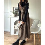 袖にキュン♪大人女子の旬顔トップス。ランダムリブ袖フレアモックネックプルオーバー… | Classical Elf  | 詳細画像14 