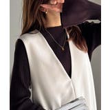 袖にキュン♪大人女子の旬顔トップス。ランダムリブ袖フレアモックネックプルオーバー… | Classical Elf  | 詳細画像27 