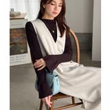 袖にキュン♪大人女子の旬顔トップス。ランダムリブ袖フレアモックネックプルオーバー… | Classical Elf  | 詳細画像28 