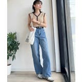 着回し力抜群!ストレッチが効いた前後2Way配色ニットリブタンク | Classical Elf | 詳細画像30