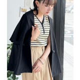 着回し力抜群!ストレッチが効いた前後2Way配色ニットリブタンク | Classical Elf | 詳細画像37