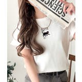 可愛いだけとは言わせない!刺繍コンパクトフライスTシャツアニマルシリーズ(半袖) | Classical Elf | 詳細画像1