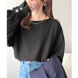 ゆるっとオトナのこなれ感。フクレジャガードプルオーバー（長袖） | Classical Elf  | 詳細画像14 