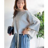 凹凸がコーデを上品に彩る♪前後差フクレジャガードドロストプルオーバー (半袖) | Classical Elf  | 詳細画像22 