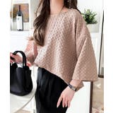 凹凸がコーデを上品に彩る♪前後差フクレジャガードドロストプルオーバー (半袖) | Classical Elf  | 詳細画像26 