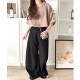 凹凸がコーデを上品に彩る♪前後差フクレジャガードドロストプルオーバー (半袖) | Classical Elf  | 詳細画像29 