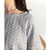 凹凸がコーデを上品に彩る♪前後差フクレジャガードドロストプルオーバー (半袖) | Classical Elf  | 詳細画像35 