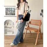 遊び心くすぐる、大人のプチ配色。袖先配色リブニット(半袖) | Classical Elf  | 詳細画像9 